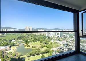 Fenêtre <span class=keywords><strong>guillotine</strong></span> coulissante verticale motorisée Fenêtre vitrée en aluminium de patio télécommandée pour balcon - Product Image 6