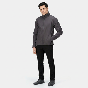 Men's Customizable 100% Polyester Softshell Stand <b>Jacket</b> <b>Waterproof</b> Quick Dry Breathable <b>Warm</b> Winter Long Clothing Front High - Product Image 1