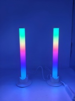 Lumière d'ambiance RGB pour ordinateur, décoration de bureau, petite veilleuse pour bar et fête, lot de 2