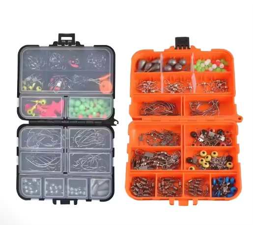 188pcs Durable ABS Metal Fishing Tackle