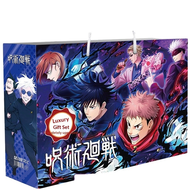 Complete Set Anime Themed Gift Bags Badges Bookmarks Hanging Ornaments Festive Game Accessories Wedding Birthday Christmas