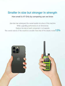 Radio bidirectionnelle portable Baofeng UV-5R 2025 avec Bluetooth, fréquence à une touche, chargement Type-C, pour extérieur L859 - Product Image 2