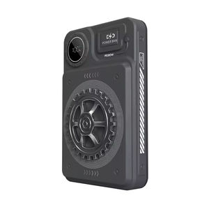 Puissante banque d'alimentation sans fil magnétique 10000mAh pour téléphone 15 14 13 12pro Max <span class=keywords><strong>batterie</strong></span> Android 10W 20W sorties <span class=keywords><strong>support</strong></span> de téléphone - Product Image 5