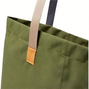 New <b>Large</b> Capacity Relaxed Canvas Tote Bag Foldable Leisure Shoulder Shopping Oxford Bag - Product Image 4