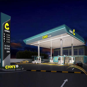 Nguồn Nhà Máy Pylon Dấu Hiệu Trạm Xăng Trạm Xăng Tán Cửa Hàng Ngoài Trời Lớn Dấu Hiệu 4S Cửa Hàng Container Lô Hàng - Product Image 1