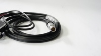 Câble d'alimentation en plastique GEO BOK 8 broches 565856 pour station totale TS30/TM30 avec batterie de stockage, pièces et composants d'instrument