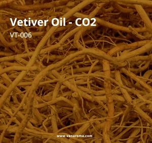 น้ำมันหอมระเหยเวติเวอร์สกัดด้วย CO2 - เกรดพรีเมียมสำหรับน้ำมันอโรมาเธอราพีและเครื่องกระจายกลิ่น (VT-006) วาน อโรมา - Product Image 2
