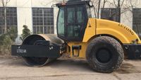 Rouleau vibratoire hydraulique à tambour unique de 20 tonnes de qualité professionnelle LTD720H avec joystick