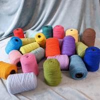 Customized Original Factory 500-2 Tex 100% New Zealand Wool Spun Yarn Rug Carpet Tufting Yarn