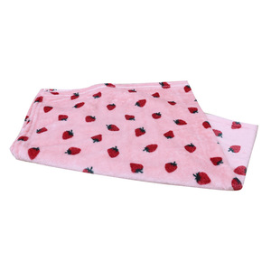 Manta de forro polar de doble cara para mascotas, cálida para perros, gatos, caniches, talla S L, diseño de frutas, lavable a mano, suave, de franela. - Product Image 5