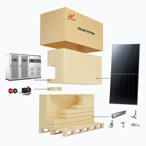 Système d'énergie solaire triphasé 300 kW 400 kW 500 kW hybride 380 V 400 V - Product Image 3