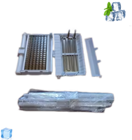 Évaporateurs à glace en particules pour machines à glaçons de différentes tailles, évaporateur à glace en cuivre de haute qualité pour machine à glaçons