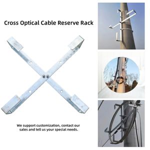 Soporte de Cable de Fibra Óptica Gimbo, Soporte de Cable Óptico Cruzado, Soporte de Bobina Interna de Metal, Certificado CE RoHS FCC - Product Image 1