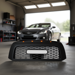 Parrilla Delantera para Toyota D0100HPLIBW, Plástico Negro con Luces LED para Modelos 2010-2013 - Product Image 2