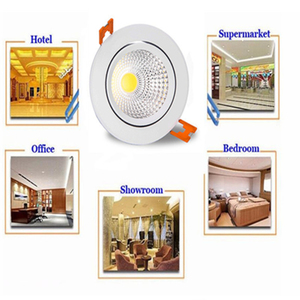 COB LED Down light Decke Einbaus trahler Runde Spot Lampe Dekoration Schlafzimmer Küche Supermarkt Decken leuchte - Product Image 3