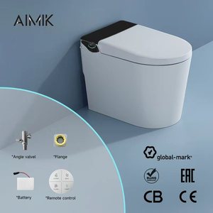<span class=keywords><strong>WC</strong></span> intelligent monobloc économique à capteur de détection automatique et chasse d'eau intégrée, avec fonction bidet - Product Image 1