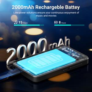 Reproductor <span class=keywords><strong>MP3</strong></span> Android WiFi con Google Play Store, Pantalla Táctil de 4.0 Pulgadas, Reproductor de Música Spotify y <span class=keywords><strong>YouTube</strong></span>, Bluetooth 5.0, Walkman OEM - Product Image 2