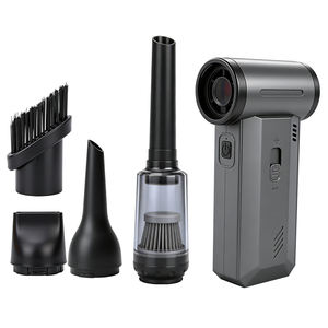 Mini Ventilador Turbo Multifuncional sin Aspas, 130,000 RPM, Secador de Pelo de Alta Velocidad, Soplador de Aire, Uso en Interiores y Exteriores, Alimentado por Batería, 200W - Product Image 1