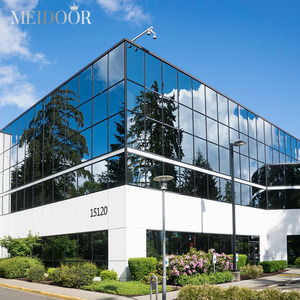 Revêtement mural extérieur moderne Meidoor, panneaux perforés en aluminium <span class=keywords><strong>métallique</strong></span>, façade résidentielle, isolation thermique et ignifuge - Product Image 2