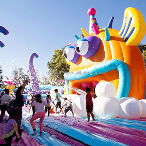 Commercial Large Outdoor <strong>Game</strong> <strong>Inflatable</strong> Bouncer Castle Giant Playground Equipment Octopus Theme Trampoline <strong>Inflatable</strong> Fun Parks - Product Image 5