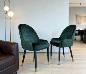 Silla <span class=keywords><strong>de</strong></span> Comedor <span class=keywords><strong>de</strong></span> Estilo Nórdico Contemporáneo, <span class=keywords><strong>Sillas</strong></span> <span class=keywords><strong>de</strong></span> Comedor, Muebles <span class=keywords><strong>de</strong></span> Sala <span class=keywords><strong>de</strong></span> Estar, Patas <span class=keywords><strong>de</strong></span> Metal, Silla Tapizada en Cuero - Product Image 3