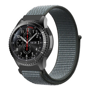 Bracelet de montre en nylon durable et tendance, 20 mm 22 mm, bracelet de montre sport pour homme et femme, pour <span class=keywords><strong>Samsung</strong></span> Galaxy <span class=keywords><strong>Watch</strong></span>, fermeture à boucle - Product Image 1