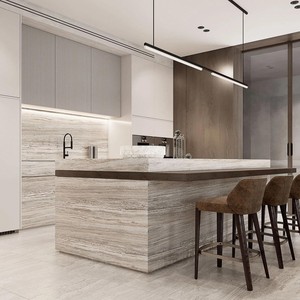 Sang trọng mờ bolivian màu xanh đá cẩm thạch quầy bar cho các cơ sở cao cấp - Product Image 4