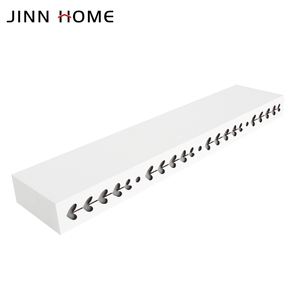 Estante blanco moderno 40*10*4CM venta directa de fábrica <span class=keywords><strong>muebles</strong></span> de madera para sala de estar y baño - Product Image 4