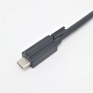 Nhà máy cung <span class=keywords><strong>c</strong></span>ấp 1m USB <span class=keywords><strong>C</strong></span> <span class=keywords><strong>C</strong></span>áp 3.1 Type-<span class=keywords><strong>C</strong></span> kép vít khó<span class=keywords><strong>a</strong></span> xuống gó<span class=keywords><strong>c</strong></span> <span class=keywords><strong>c</strong></span>ạnh để tiêu chuẩn USB3.0 dữ liệu am để cm <span class=keywords><strong>c</strong></span>áp - Product Image 5