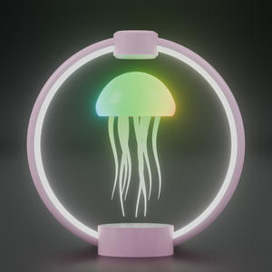 चुंबकीय समतल जेलीफ़िश लैंप बल्ब जन्मदिन वैलेंटाइन डे सजावटी घर सजावट रात की रोशनी लड़कों के लिए कस्टम डेस्कटॉप - Product Image 3