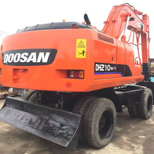 Excavatrice multifonctionnelle sur chenilles originale de la Corée DOOSAN DH210W-7 Hyundai à haut rendement en bon état d'occasion en vente - Product Image 1