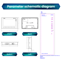 Siemens Livraison Rapide en Stock 6AV2123-2JB03-0AX0 SIMATIC HMI KTP900 Basic Écran Tactile Industriel 9 Pouces