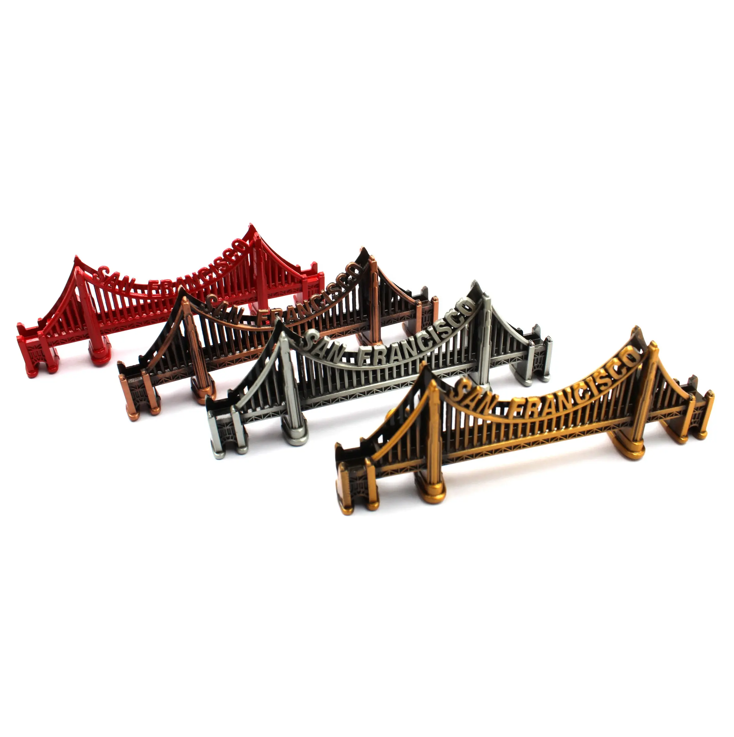 Gouden Poort Brug San Francisco Usa America Reis Souvenir Geschenken Huis Keuken Decoratie 3d Koelkast Magneten