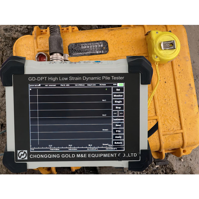 Pile Driving Analyzer Pile Dynamic Tester PDA Test Machine Cheap High Strain Dynamic Pile Testing Machine