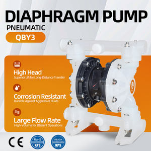 GODO QBY3-25S pneumatische industrielle Membranpumpe PP säureste chemische Membranpumpe und Luftabsorbierende Membranpumpe - Product Image 2
