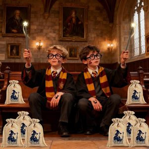 92 Piezas de Recuerdos para Fiesta de Mago para Niños con Monturas de Gafas, Lápices de Varita y Bolsas de Regalo, Rellenos para Bolsas de Regalos, Artículos para Fiestas de Cumpleaños - Product Image 6