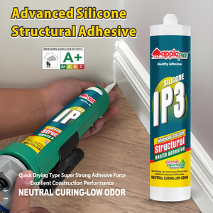 Mastic silicone neutre non toxique pour joints de portes et fenêtres intérieures, moulures décoratives et remplissage de bordures de panneaux muraux - Product Image 2