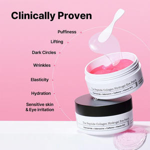Masques pour les yeux OEM, masque pour les yeux en gel de soie au collagène, nourrissant, <span class=keywords><strong>anti</strong></span>-rides, masque pour les <span class=keywords><strong>cernes</strong></span> sous les yeux - Product Image 4
