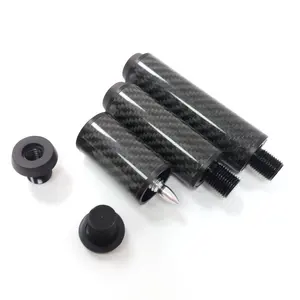 Xmlivet 2/3/4inch optional schwarz Carbon queue extensions für Uni-Loc hinweise können verlängern zweimal schnelle Gemeinsame Billard Pool queue extender - Product Image 1