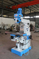 Fraiseuse verticale robuste ZX6350C, cône de broche MT4, capacité de perçage max. 120 mm, garantie 1 an, prix compétitif, Chine