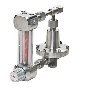Débitmètre à section variable ASA Mod C en acier inoxydable pour la mesure de gaz et de liquides, fabriqué en Italie - Product Image 1