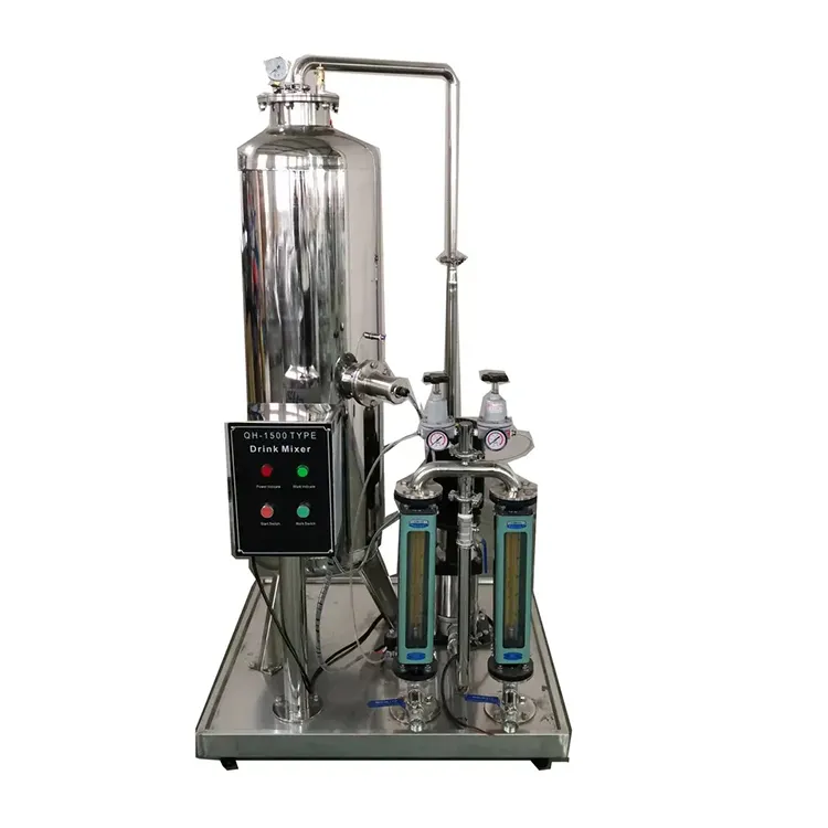 Hot Selling Spot Wholesale Automatic Co2 Beverage Carbonated Soft Drink Mixer Soda Water Making Machine