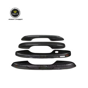 Sợi carbon thực 4-PC bên ngoài cửa xử lý <span class=keywords><strong>TRIM</strong></span> đối với Honda Civic loại r fl5 Gen 11th 2022 - Product Image 1