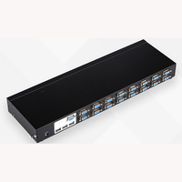 MT-VIKI fábrica 16 puerto VGA KVM interruptor con usb