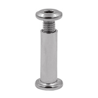 High Quality Fastener 304 Stainless Steel Flat Head Inner Hexagon Screw M8*12 Thread Locking Full Thread Machine Screw