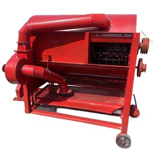 Moissonneuse-batteuse multifonctionnelle type 125 pour riz et blé, machine à entraînement par engrenages rouge - Product Image 4