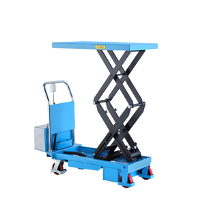 Nueva mesa elevadora de tijera hidráulica eléctrica Premium de 1 tonelada con nuevos componentes de bomba de núcleo - Product Image 4