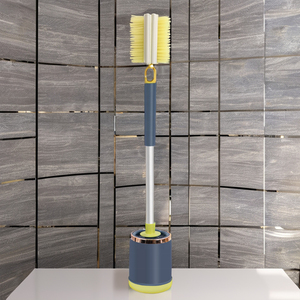 Support de brosse <span class=keywords><strong>WC</strong></span> auto-séchant multifonctionnel à ouverture et fermeture automatiques, design moderne, durable, facile à nettoyer, à suspendre - Product Image 2