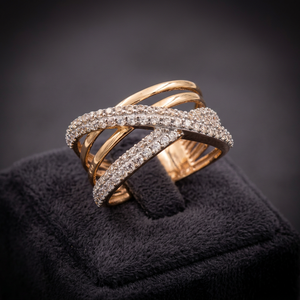 Bague Charmante Premium pour Femme en Or 18 carats avec Finition Élégante, Design de Bijou Simple et Sophistiqué, Idéale pour Sublimer - Product Image 4