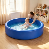 Piscine gonflable ronde en PVC de 3*1,3 m pour l'extérieur, la cour arrière, pour enfants, tout-petits, bébés, adultes